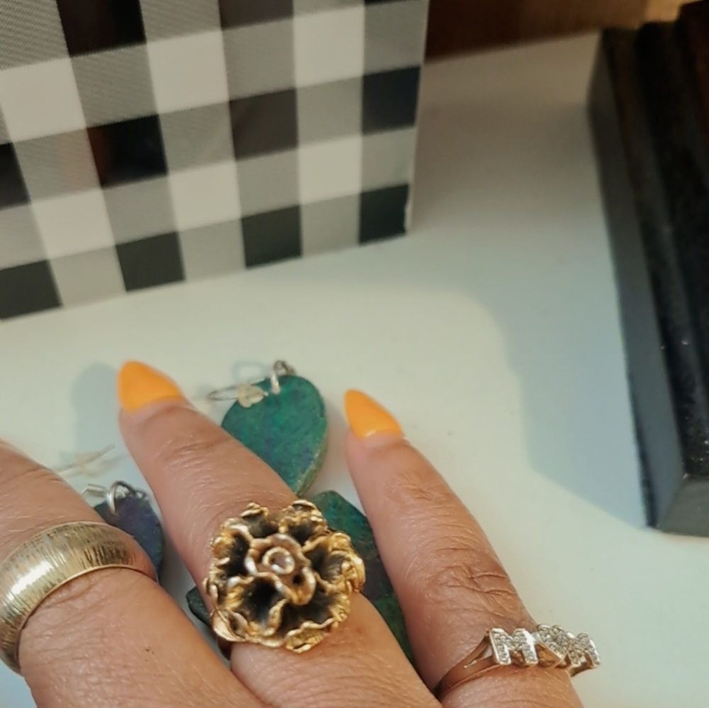 Antique Rose Gold Tone Ring